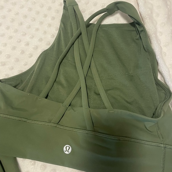 Lululemon Wunder Under Leggings & Energy High Neck Bra - Picture 4 of 8